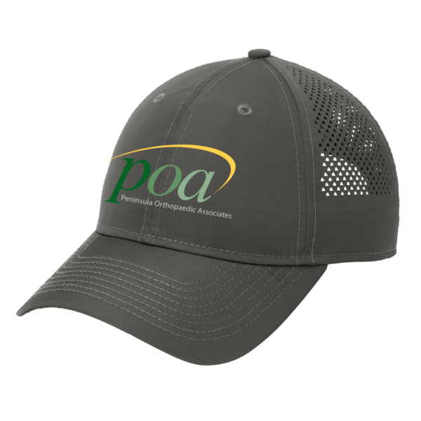 New Era Perforated Performance Cap in Graphite
