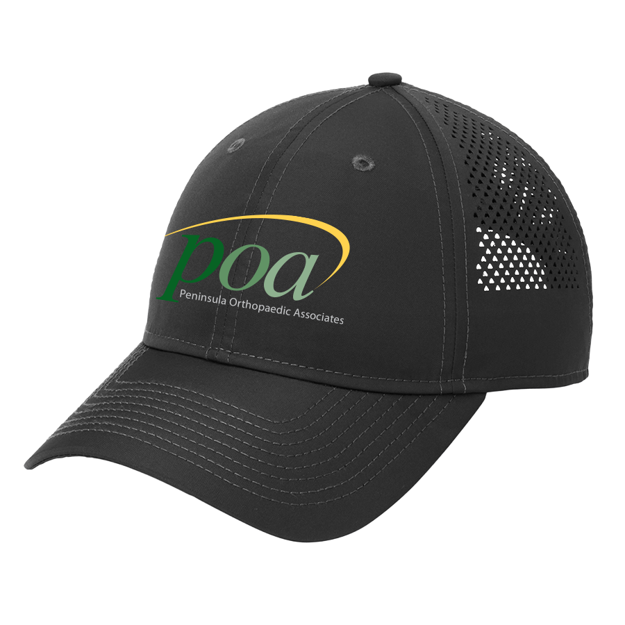New Era Perforated Performance Cap in Black - Image 1