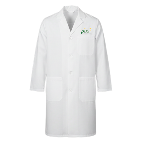 Men's Three Pocket 41" Knee-Length Lab Coat