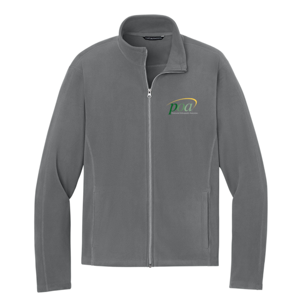 Port Authority Microfleece Jacket in Pearl Grey