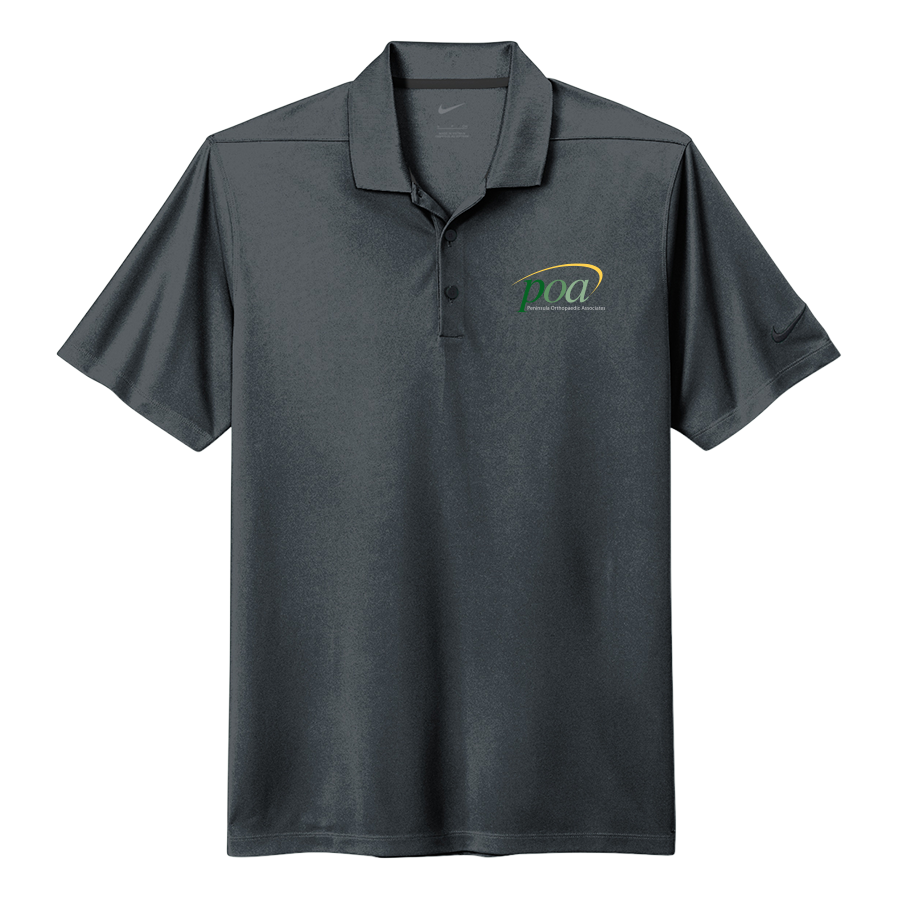 Nike Dri-FIT Micro Pique 2.0 Polo in Anthracite - Image 1