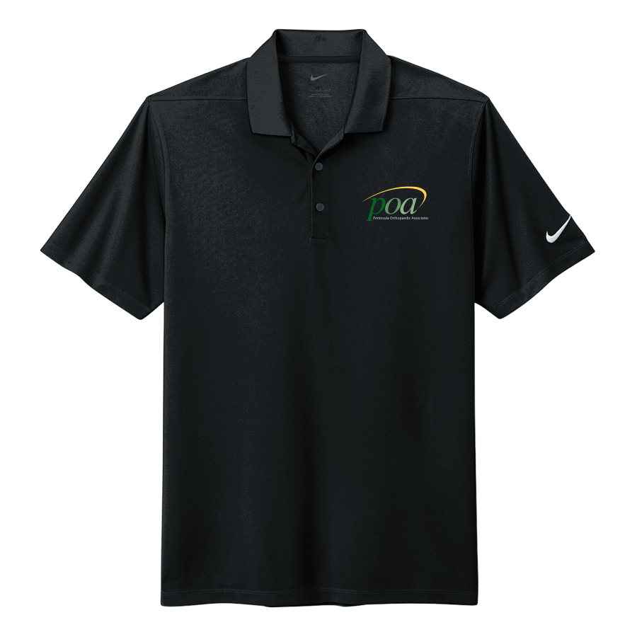 Nike Dri-FIT Micro Pique 2.0 Polo in Black - Image 1