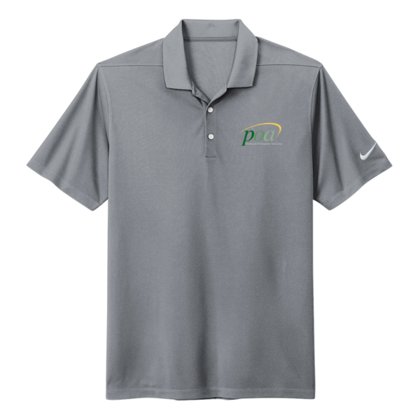 Nike Dri-FIT Micro Pique 2.0 Polo in Cool Grey