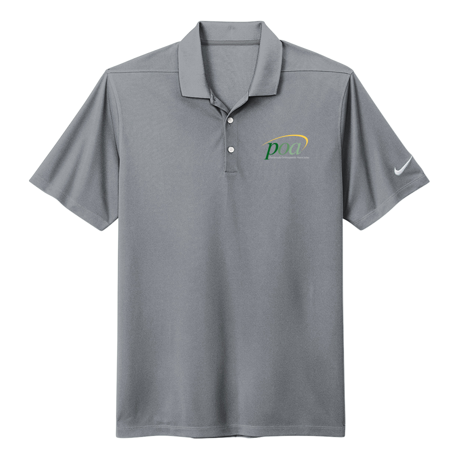 Nike Dri-FIT Micro Pique 2.0 Polo in Cool Grey - Image 1